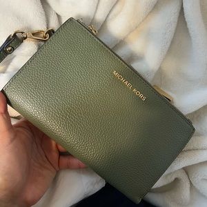 MK wallet with a wristlet